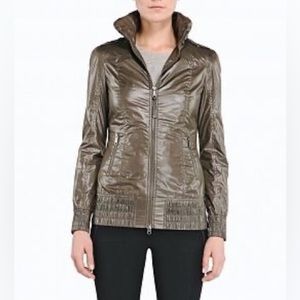 Mackage Perla Brown Packable Rain Jacket in EUC